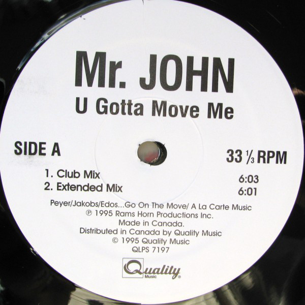 Move me. Mr. John - u gotta move me. Mr John it's not too late. Mr. John time is ticking away. Room 42 the Rhythm of Life.