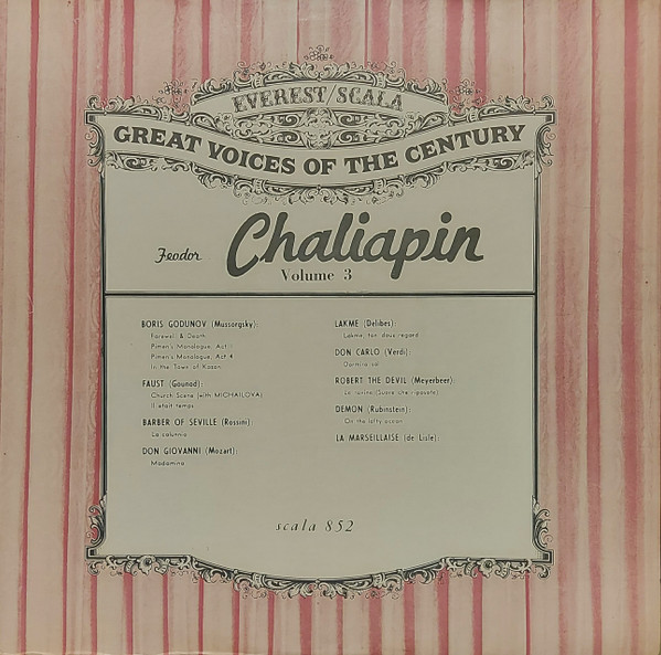 Great Voices Of The Century Volume 3