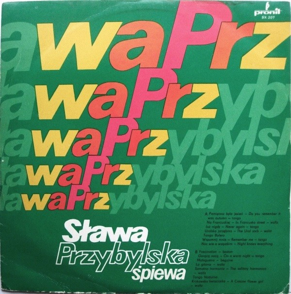 Sława Przybylska Sings Hits