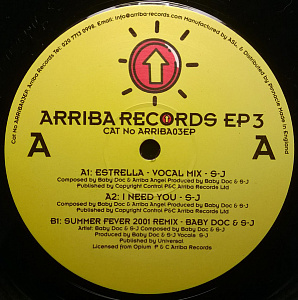 Arriba Records EP3