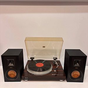 Victor QL5 + Klipsch R15PM Виниловый проигрыватель и активные колонки